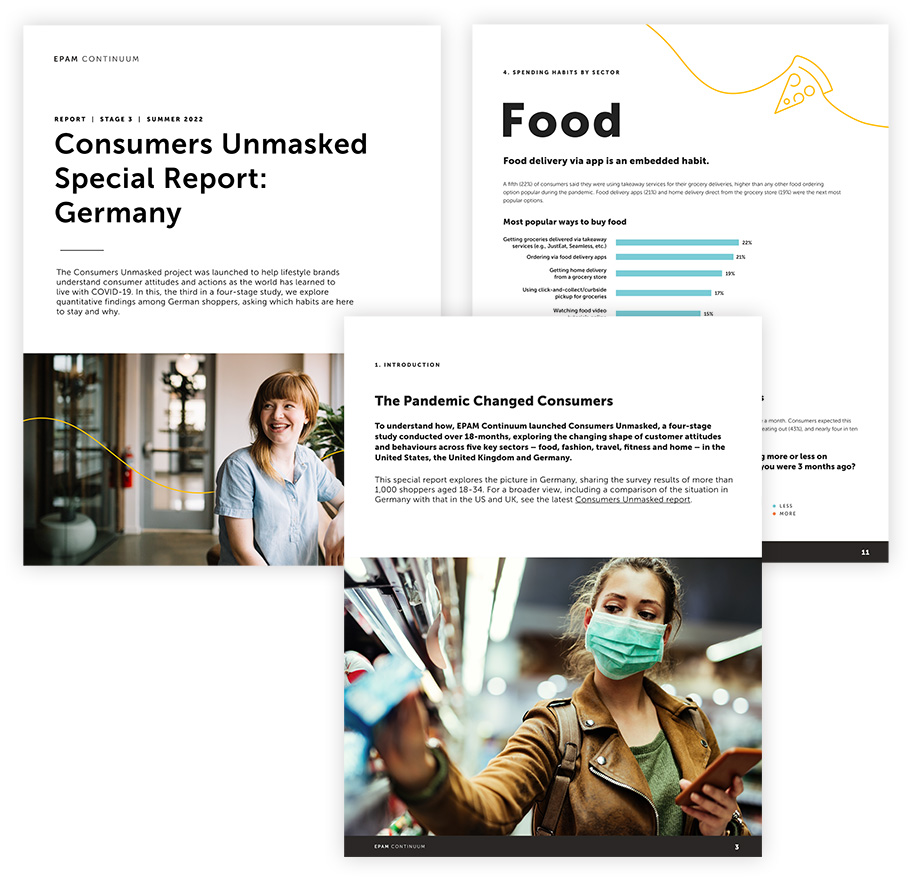 EPAM: Consumers Unmasked Special Report: Germany